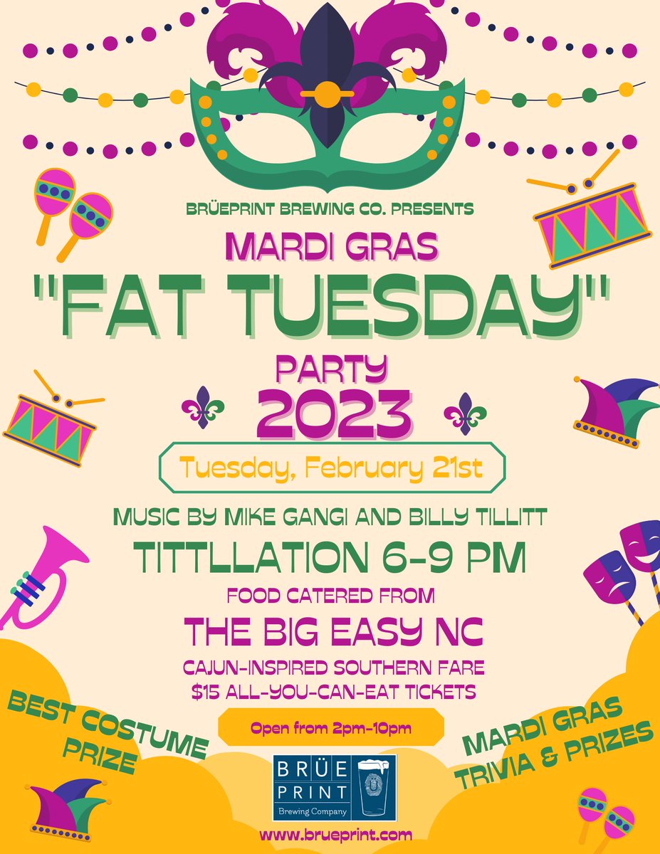 Put us on your calendars!