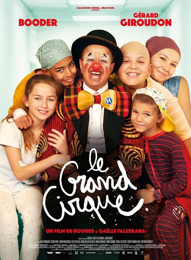 Fidèle du Marrakech du Rire, @Booder_officiel co-réalise 'Le Grand Cirque', dans lequel il interprète Momo, un clown qui travaille à l’hôpital auprès des enfants malades pour leur apporter de la joie. A voir absolument, sortie aujourd'hui au cinéma ! 🥰