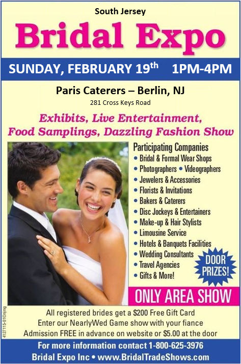 BillLippolis's tweet photo. This Sunday in Berlin NJ .Wedding planning for Everything Bridal call 973-868-0044 or click https://t.co/KW8PQNsxpG  for tickets to attend #wednesdaythought #WednesdayMotivation #Wednesday #engaged #bridetobe #njweddings https://t.co/g68KZML8SE