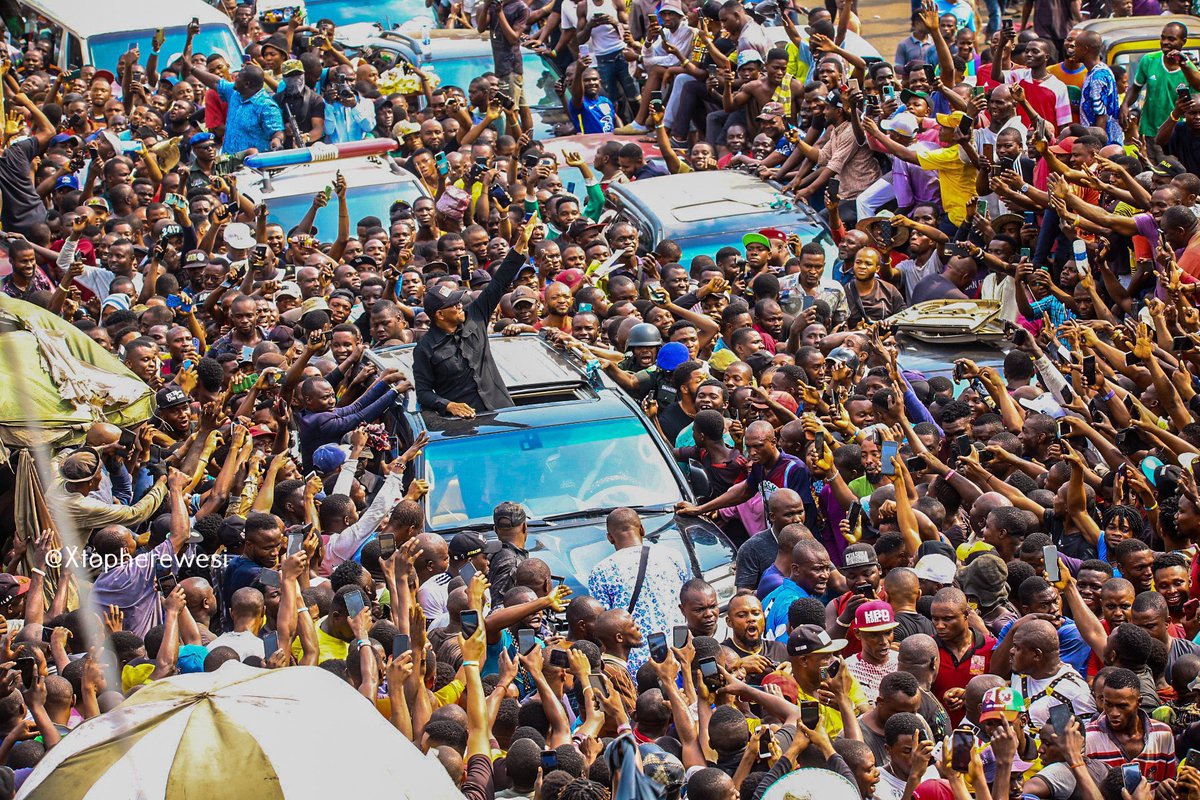 onyewuenyi2's tweet image. Unsurmountable Love &amp;amp; Very Unflinching. A true #Nigerian @PeterObi is Happening all over the Country.
#EverywhereYouGo.
#1Naija