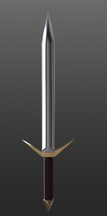 BMWolfpatch's tweet photo. I made a sword for my project in 3DS Max and textured it in Mixamo. It's only a decoration. #3dsMax #3dmodeling https://t.co/cOyFypEEqh