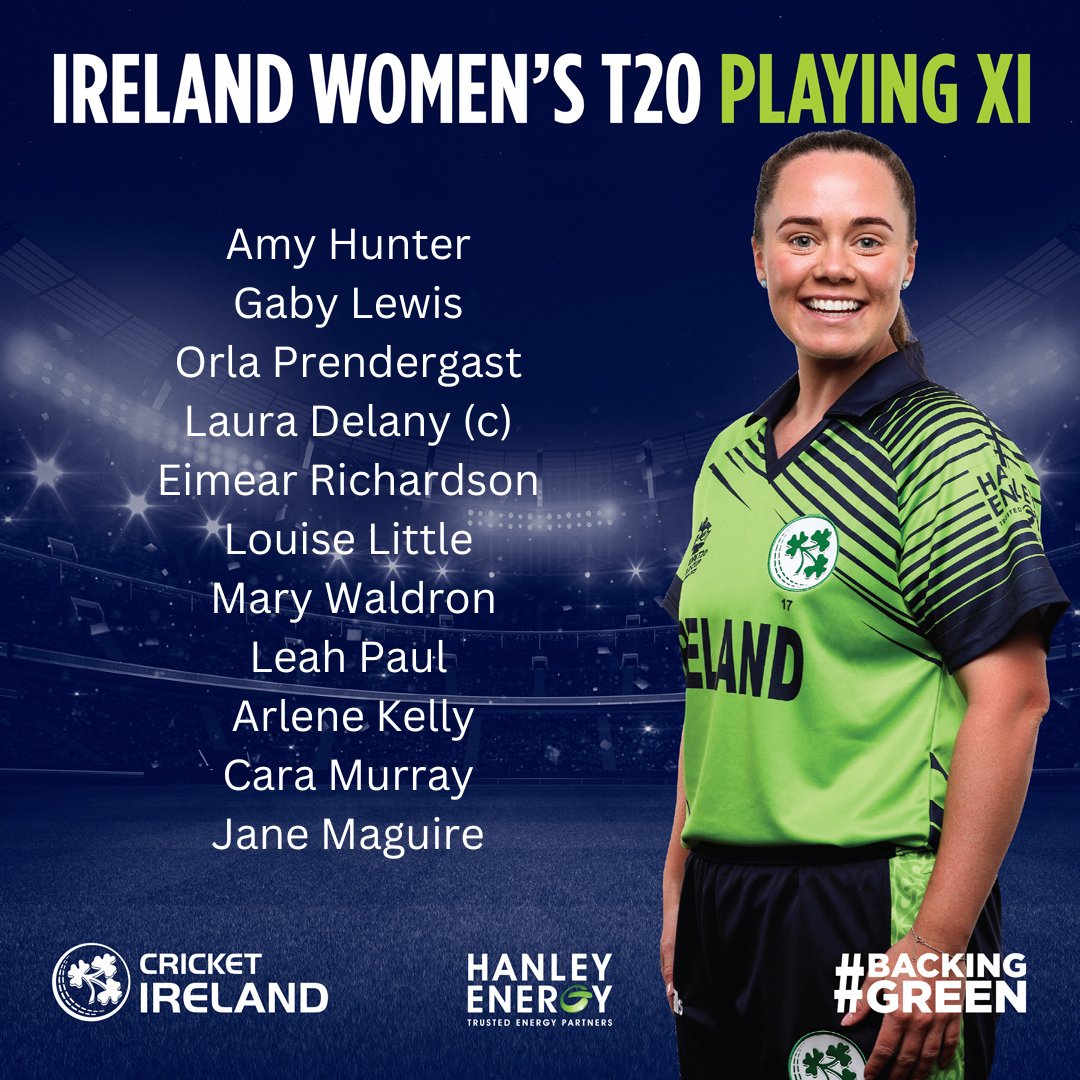 We've won the toss in today's crucial clash against Pakistan and are bowling first!

Here's our lineup 👇

#T20WorldCup | #BackingGreen ☘