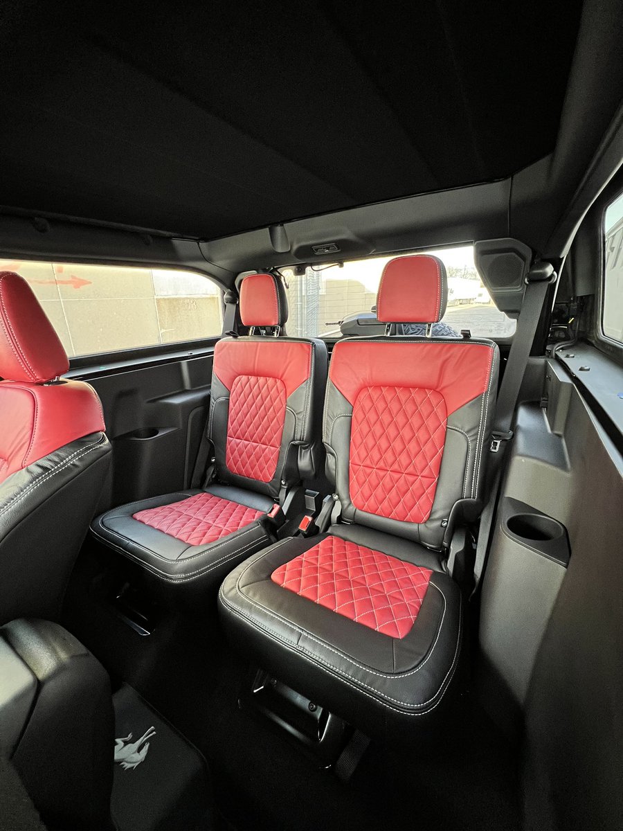 AutoActionNJ's tweet image. CUSTOM LEATHER INTERIOR 🔥 Looks incredible! Call the number in our bio or click the link in our bio to get a quote on your car today! #customized #custominterior #customcars #leatherseats #customleather #redleather #redleatherseats #kenilworth #kenilworthnj #autoactiontech