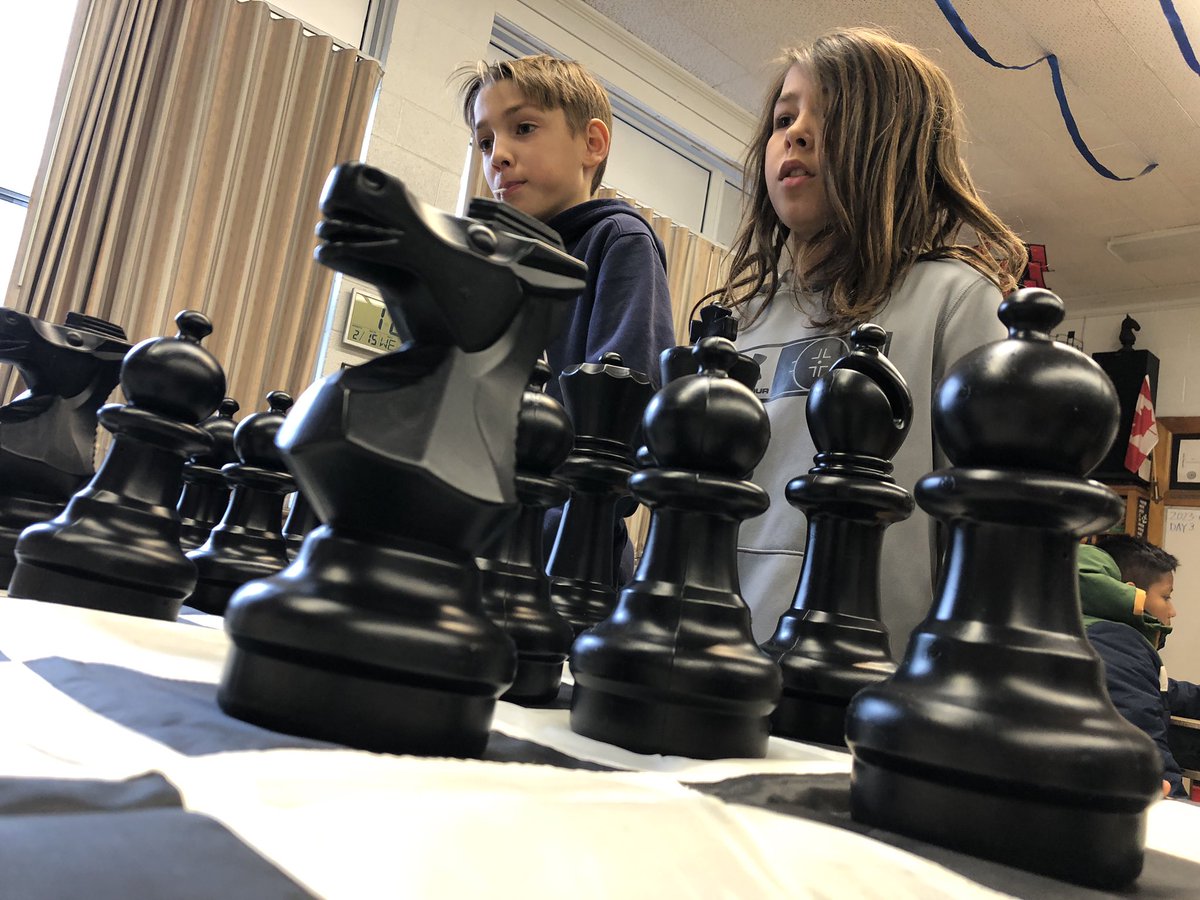 MrKSDyck's tweet photo. Day 11 for @PortWellerPS’s Grade 5/6 #ChessClub. #Chess #Pins #Forks #Castling #EnPassant #WhiteToTheRight #PointValues #PawnShuffle #PawnPromotion #WaysToGetOutOfCheck #ControlTheMiddle #ProblemSolving #PlanAhead #CriticalThinking #Observation #Prediction #Patience https://t.co/VZPUQYWd2O