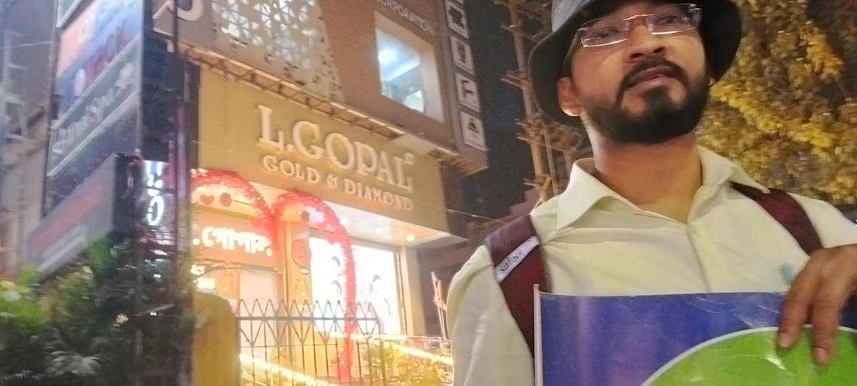 Navajyoti_B's tweet photo. Stand For Soil - Day 77: In front of DY365 (News channel) office, Ananda Nagar, Christian Basti, Guwahati.
#AssamForSaveSoilPolicy
#SaveSoil
#SaveSoilAssam
@cpsavesoil
@CMOfficeAssam https://t.co/oN72jHhOuv