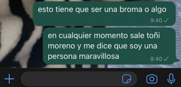 mi vida es esto constantemente