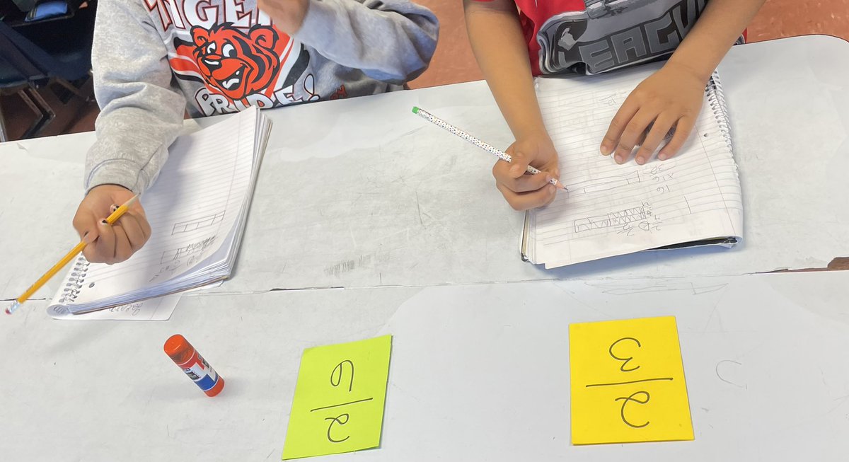 kksieg01's tweet photo. Musical Fractions is always a hit in our classroom! Students practice comparing fractions with like numerators (while also getting a movement break)! @JCPSKY @FernCreekElem_1 https://t.co/kyC6RJGBVn