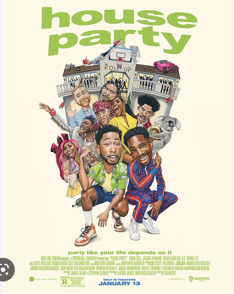C_Rigmaiden's tweet image. #HouseParty (2023) to date has grossed a whopping $9M worldwide. And y’all thought it would FLOP😏🤭😆😂🤣 #boxofficeflops #numbersdontlie #comeanew