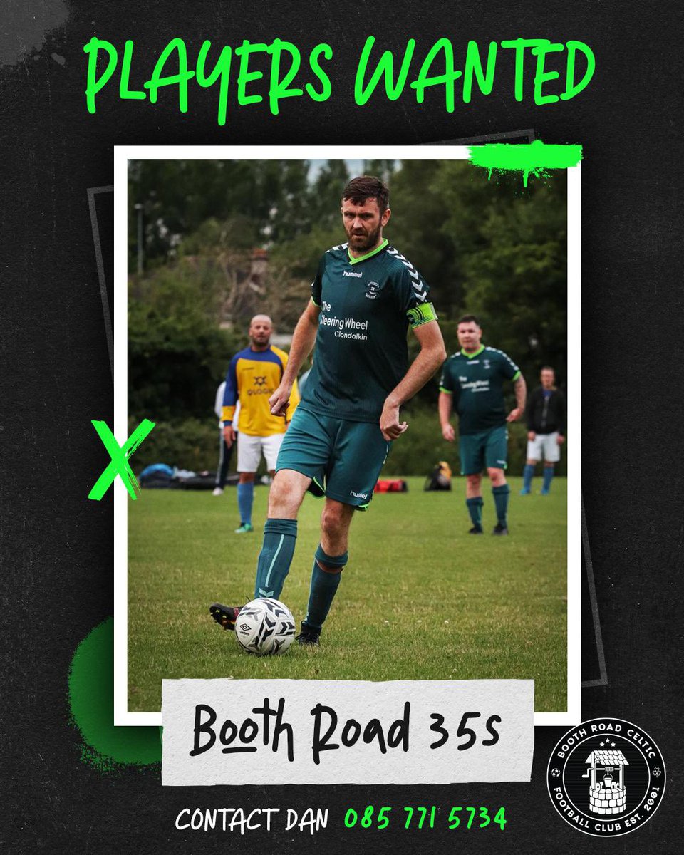 Our Over 35’s are looking for players for this season! Get in contact if you are interested in playing. Please RT to get the word out 😅