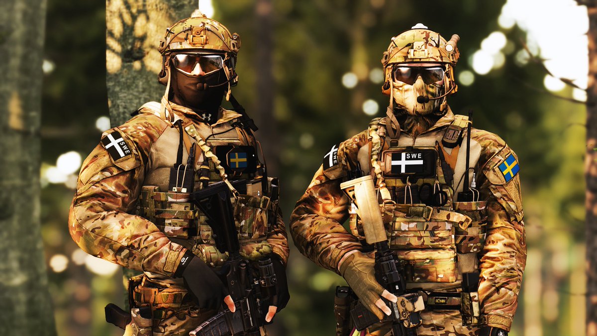 _ProfessorDeath's tweet photo. SWE Special Operations Group (SOG)  🇸🇪 #Arma3 https://t.co/rMdWO3L2D1