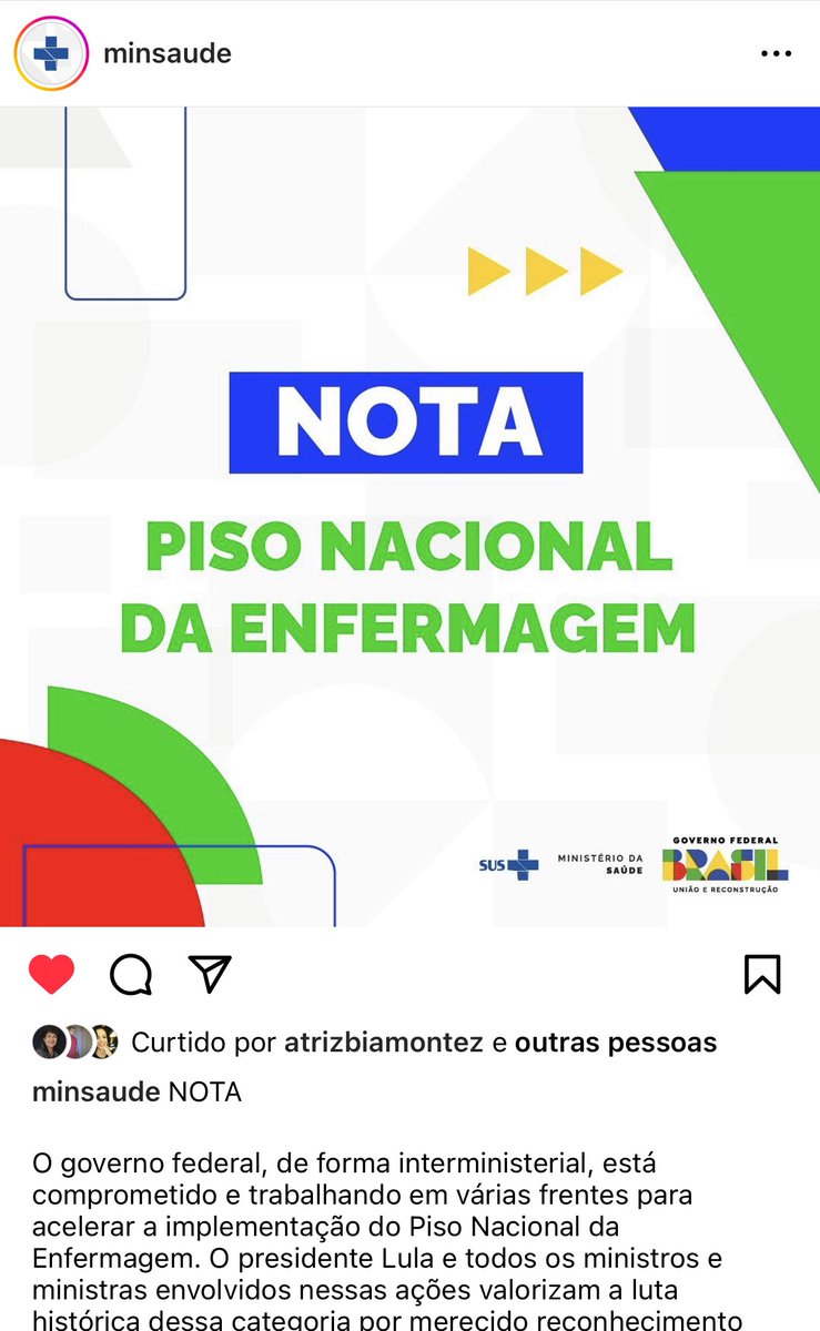 ninahortaaa's tweet photo. Agora vai♥️🌟🇧🇷💪🏽 #pisosalarialenfermagem
Eu sempre acreditei que a valorização profissional passa pela valorização salarial e só com um governo do Partido dos Trabalhadores-PT conseguiríamos selar essa conquista! https://t.co/RYDZzcRexj