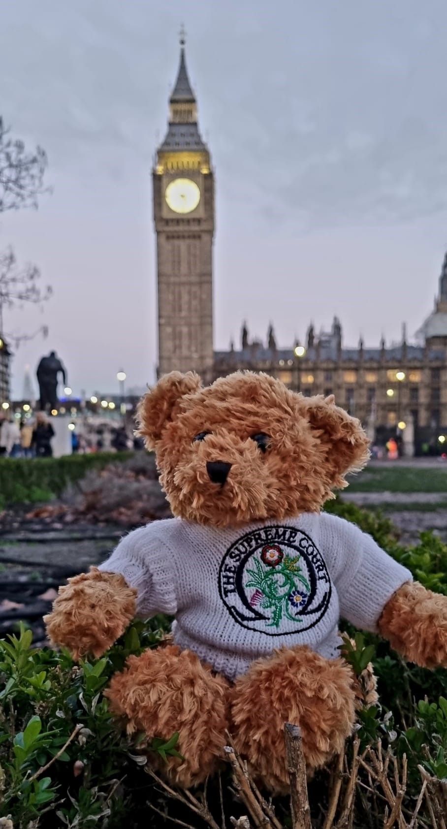 UK Supreme Court on X: The Supreme Court teddy bear will be accompanying  the Court when it sits in Manchester next month, and needs a new name!  Comment with a suggestion of