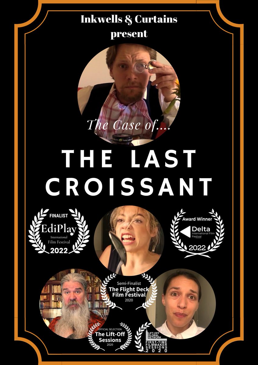Yay, another selection - this time The Last Croissant, which has been selected to screen at the <a href="/Raindance/">Raindance Film Festival</a>  'Open Shorts Night' in Piccadilly, March 6th! <a href="/PeterRevelWalsh/">Peter Revel-Walsh</a> <a href="/Jonatha60576492/">Jonathan Brandt</a> <a href="/ECucciarelli/">Eleonora Cucciarelli</a> <a href="/Oriana_Charles/">Oriana</a> 
#parody #shortfilms #filmmaking #