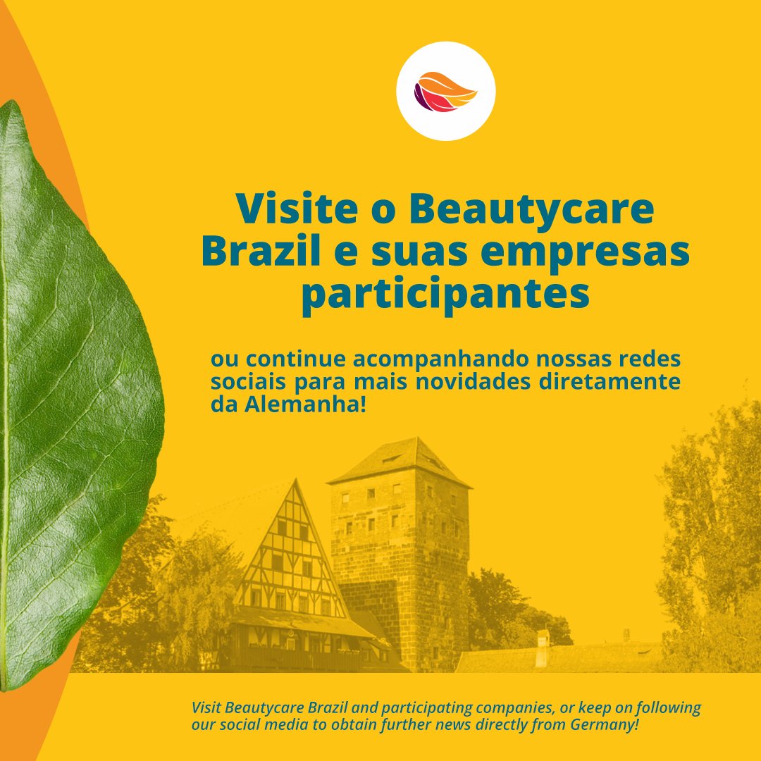 Entre os dias 14 e 17 de fevereiro, o #BeautycareBrazil marca presença na #Vivaness2023. Arraste a tela e conheça mais sobre o evento e o mercado HPPC na Alemanha.
.
#beautycare #abihpecoficial #apexbrasil #HPPC #BIOFACH #VIVANESS #pavingthepath #tradefair #organic #bio