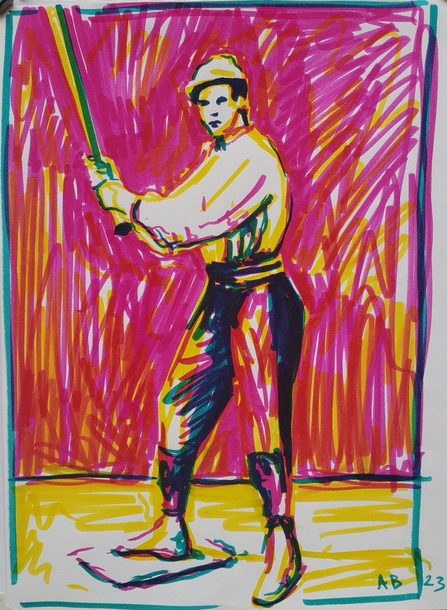 andybisanartist's tweet photo. Got a few new drawings on Ebay of #vintagebaseball players - get yourself a bargain here ->
https://t.co/lfB0lgJGY9
https://t.co/e2OlyTNPKI
https://t.co/ADt0Pmtnnv
#oldtimebaseball #baseballhistory #deadball https://t.co/mNxhsllDCW