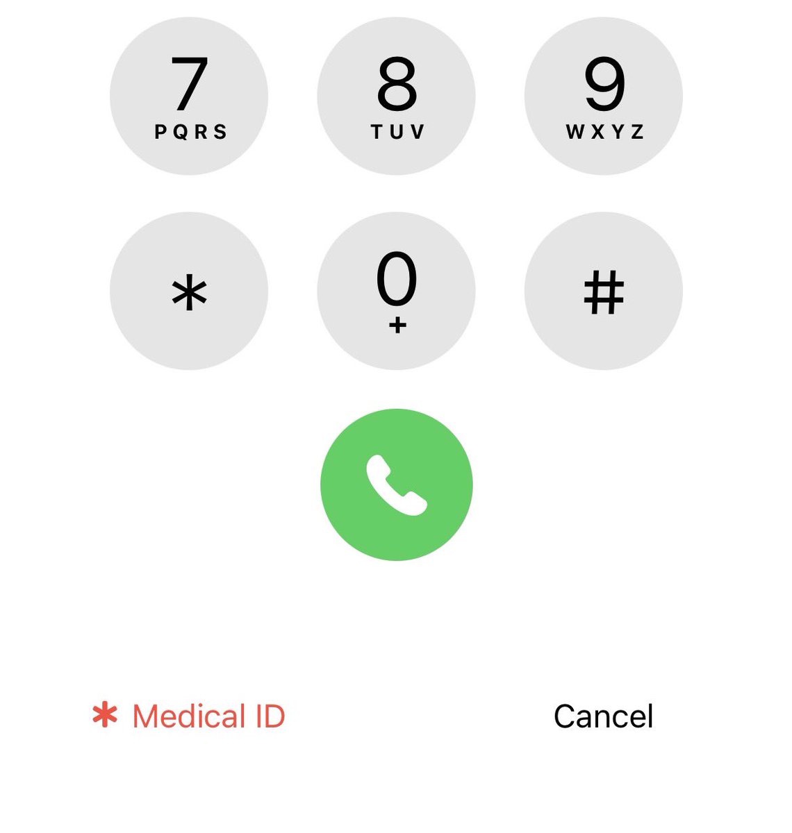 MCCDAN87's tweet photo. Someone just had a seizure on the treadmill at the gym and I was able to find out all of their medical details using the Medical ID feature on iPhone, everyone go fill it out now, it was so useful https://t.co/HKTSX3C1v8