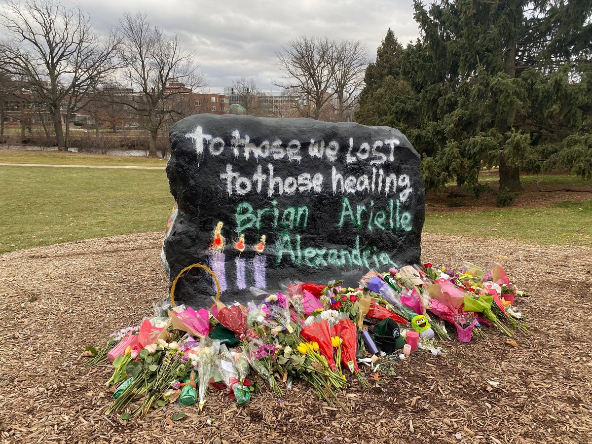 Today I painted the Rock. For the first time in nearly a decade at being at <a href="/michiganstateu/">MSU</a> I took part in that time honored tradition - even though we broke tradition by (re)painting it during daylight.