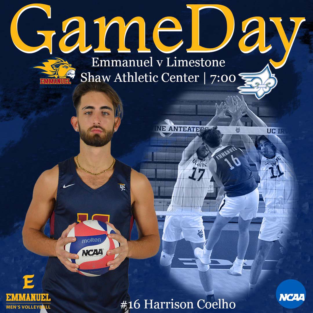 🚨GAMEDAY 🚨

We return to the Shaw Athletics Center for a home match tonight versus the Saints of Limestone. First serve starts at 7:00. Come out and support your 🦁

Link to live 📺 and 📊 in the bio

#LionPride #goeclions #mensvolleyball #ncaamensvolleyball