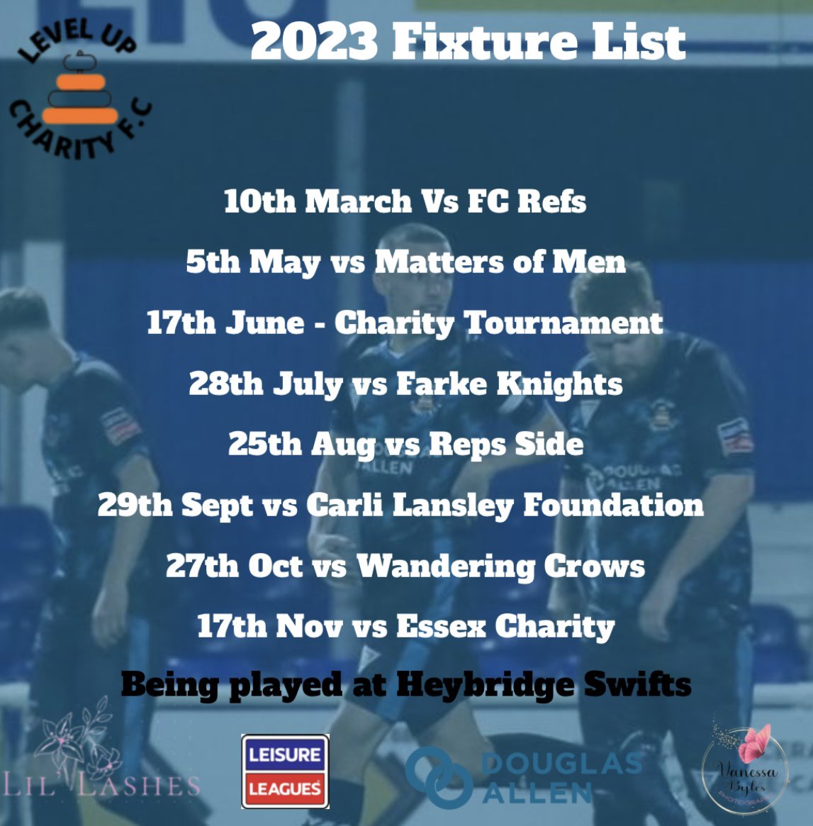 Level Up Charity Football Club tweet media