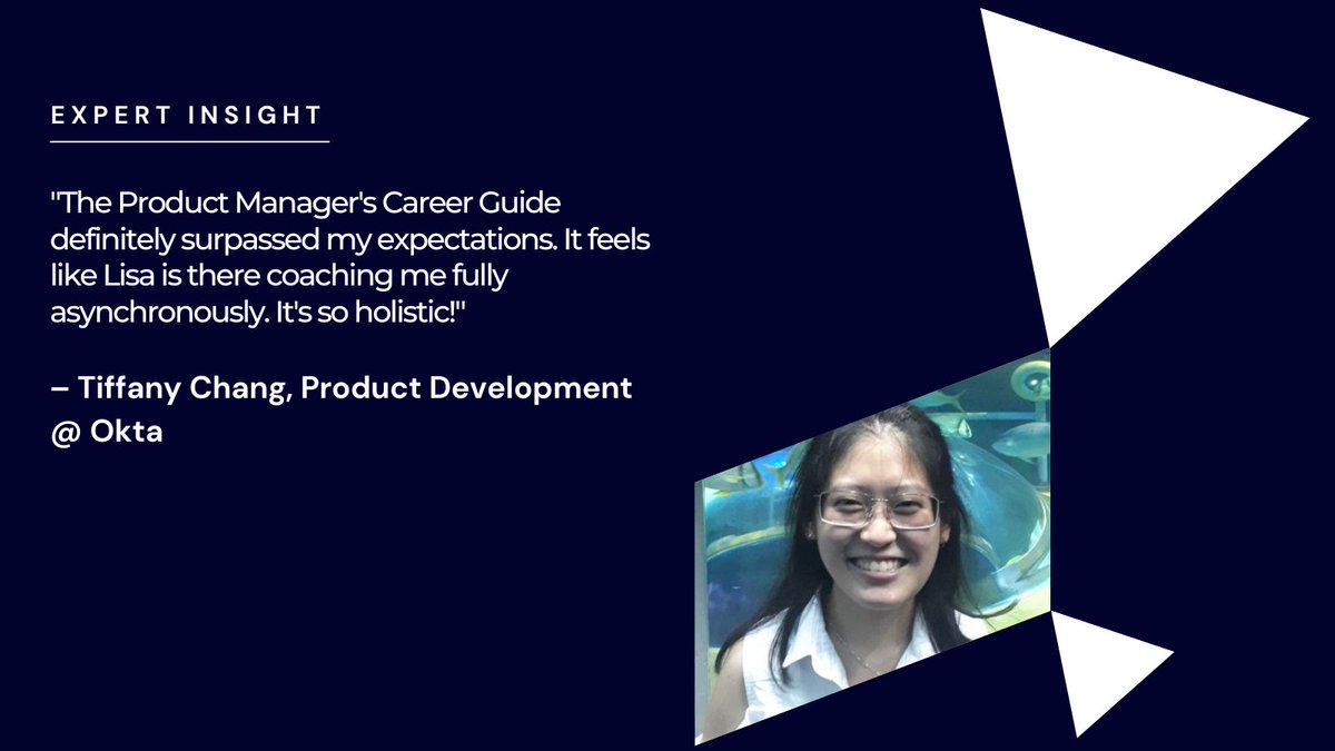LisaZane15's tweet image. Whether you're a product manager looking to transition or just want to feel like you're being more intentional about your career decisions, I’ve packaged everything I've learned into a simple system that you can download here (50% off for the next 24hrs):
bit.ly/3XF1ukz