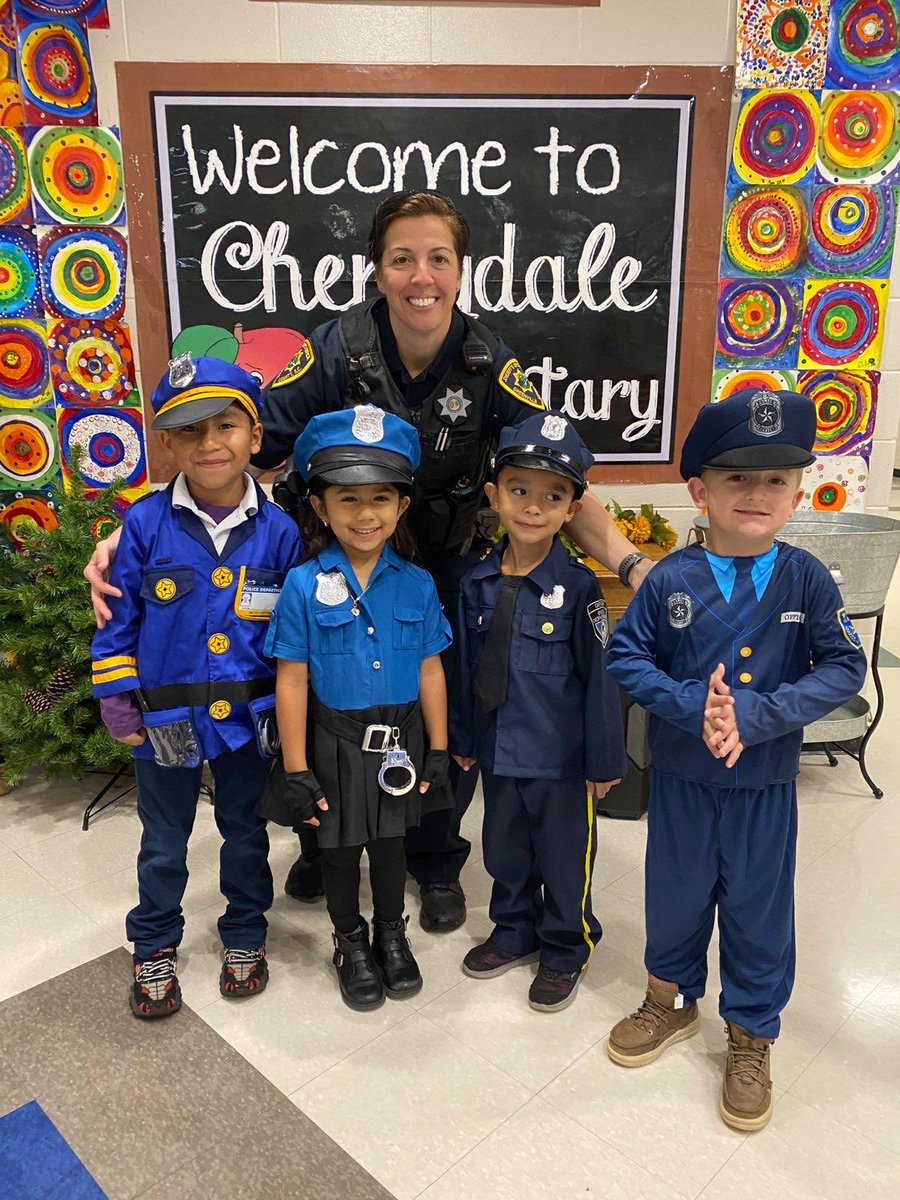 We are so thankful to have officer Serafini with us each day!  She is a wonderful example and mentor for our students. #allincherrydale #enjoyyourjourney <a href="/drjohnso2/">Debra Johnson</a> ⁦<a href="/mcclureimpact15/">Dr. Hunter McClure</a>⁩
