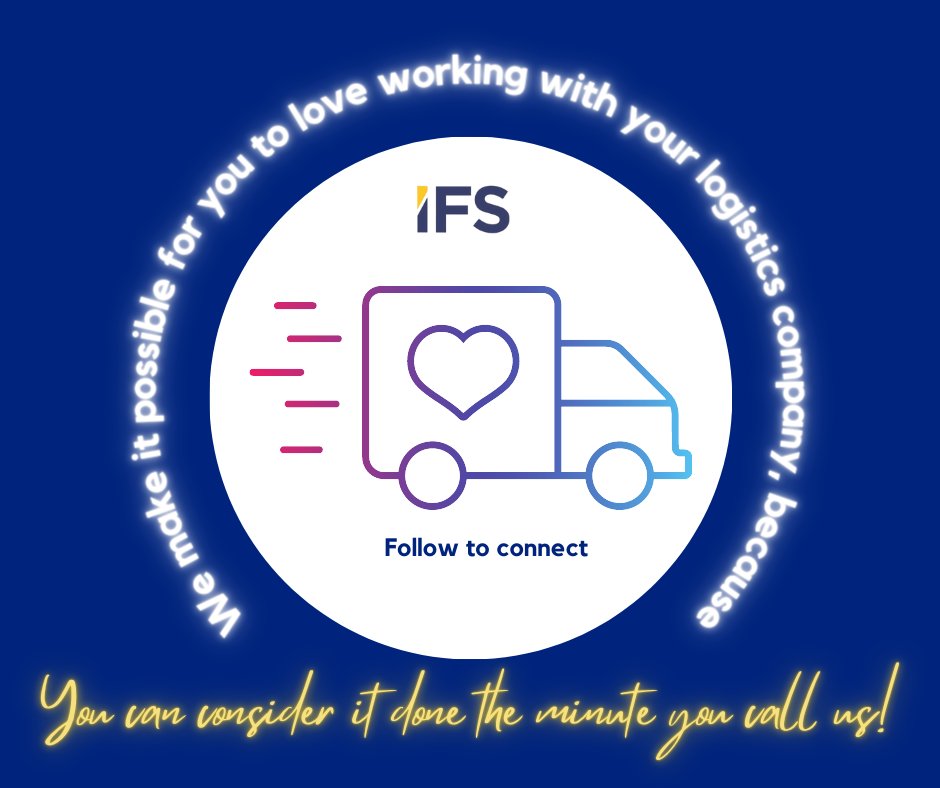 We make it possible for you to love working with your logistics company because you can consider it done the minute you call us!

#lovelogistics #valentinesmonth #logisticscompany #consideritdone #inlinefreightsolutions #freightforwarders #lovemonth #inspiration