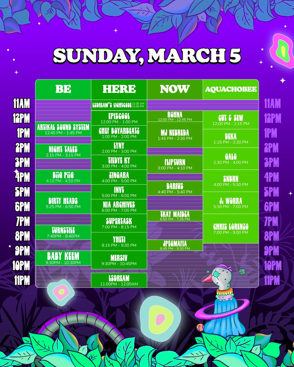 okeechobee music festival schedule 