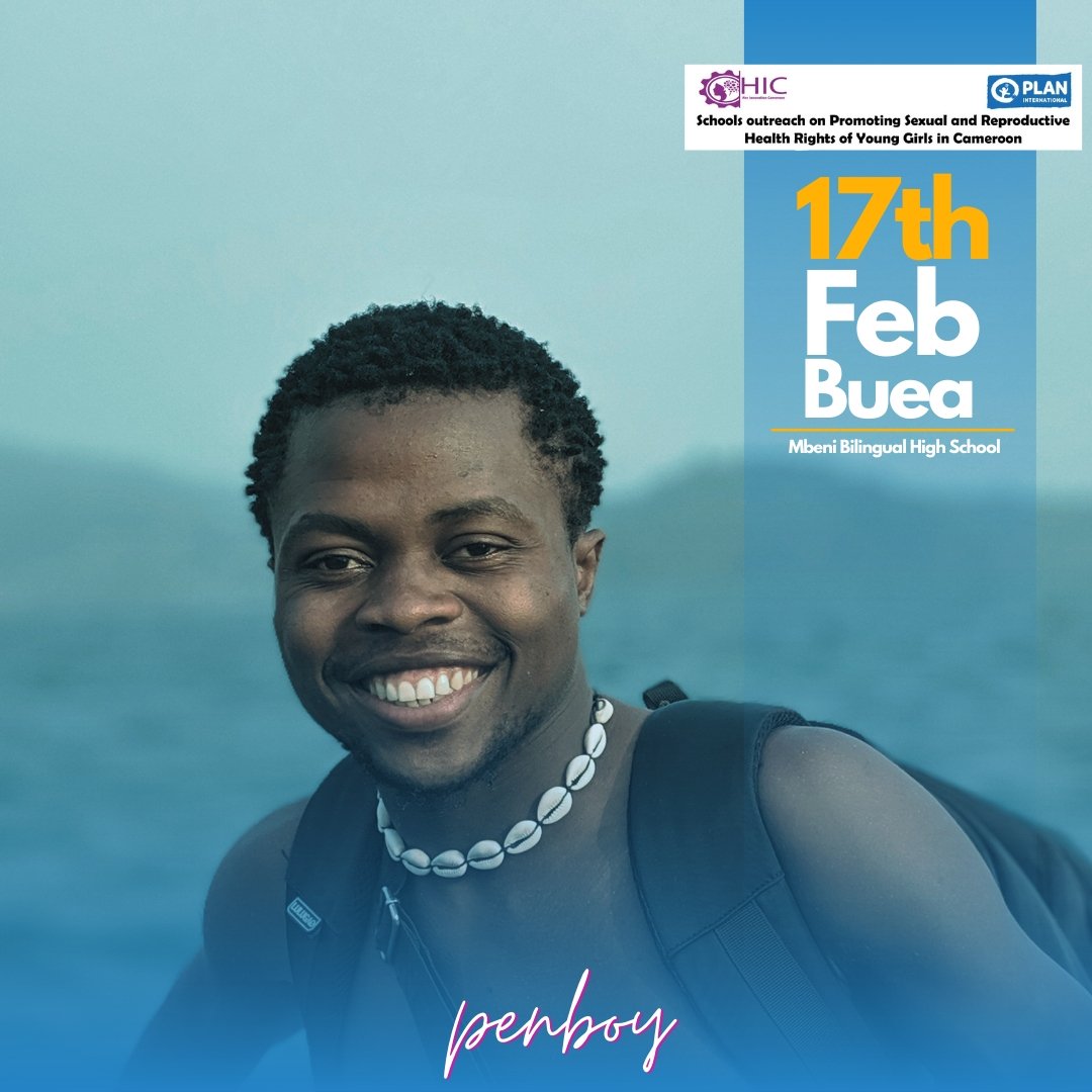 PenBoy237's tweet photo. See you in Buea soon as I join my voice alongside #HerInnovationCameroon in promoting sexual and reproductive health rights of young girls in Cameroon through 'Artivism'.
Partner: Plan International Cameroon
#17thFeb
@unfoundation https://t.co/BlXvNEzHMC