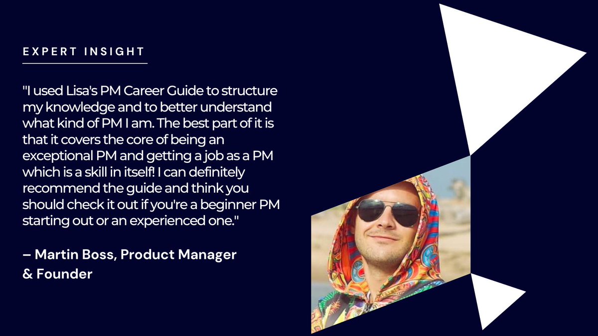 LisaZane15's tweet image. Whether you're a product manager looking to transition or just want to feel like you're being more intentional about your career decisions, I’ve packaged everything I've learned into a simple system that you can download here (50% off for the next 24hrs):
bit.ly/3XF1ukz
