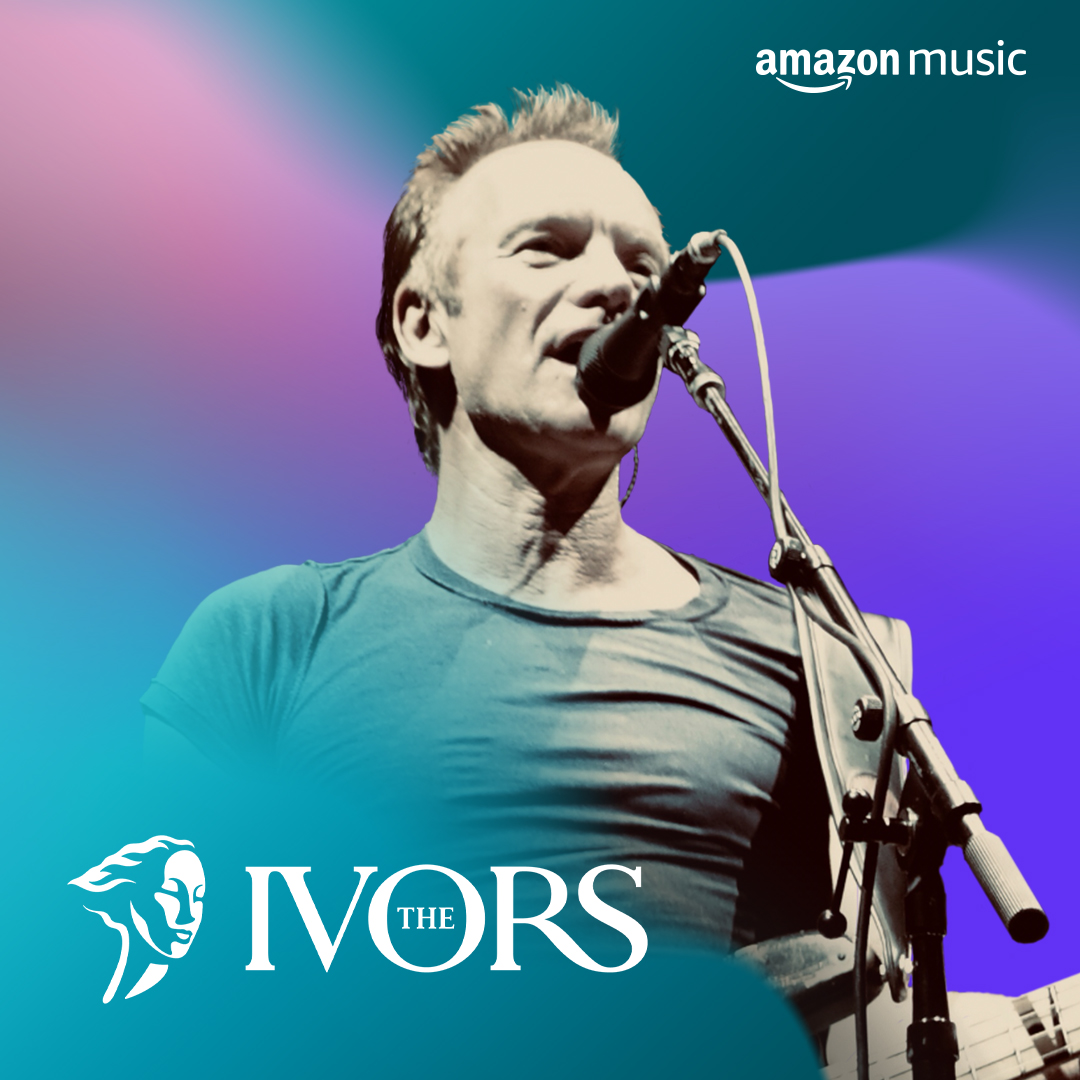 IvorsAcademy's tweet image. We are excited to announce that @AmazonMusic is the new title sponsor for #TheIvors. 

This year @OfficialSting will collect his Fellowship 🐝 and for the first time @AmazonMusic will broadcast live performances 🎸 and interviews from the ceremony.  

bit.ly/3S0V3GJ