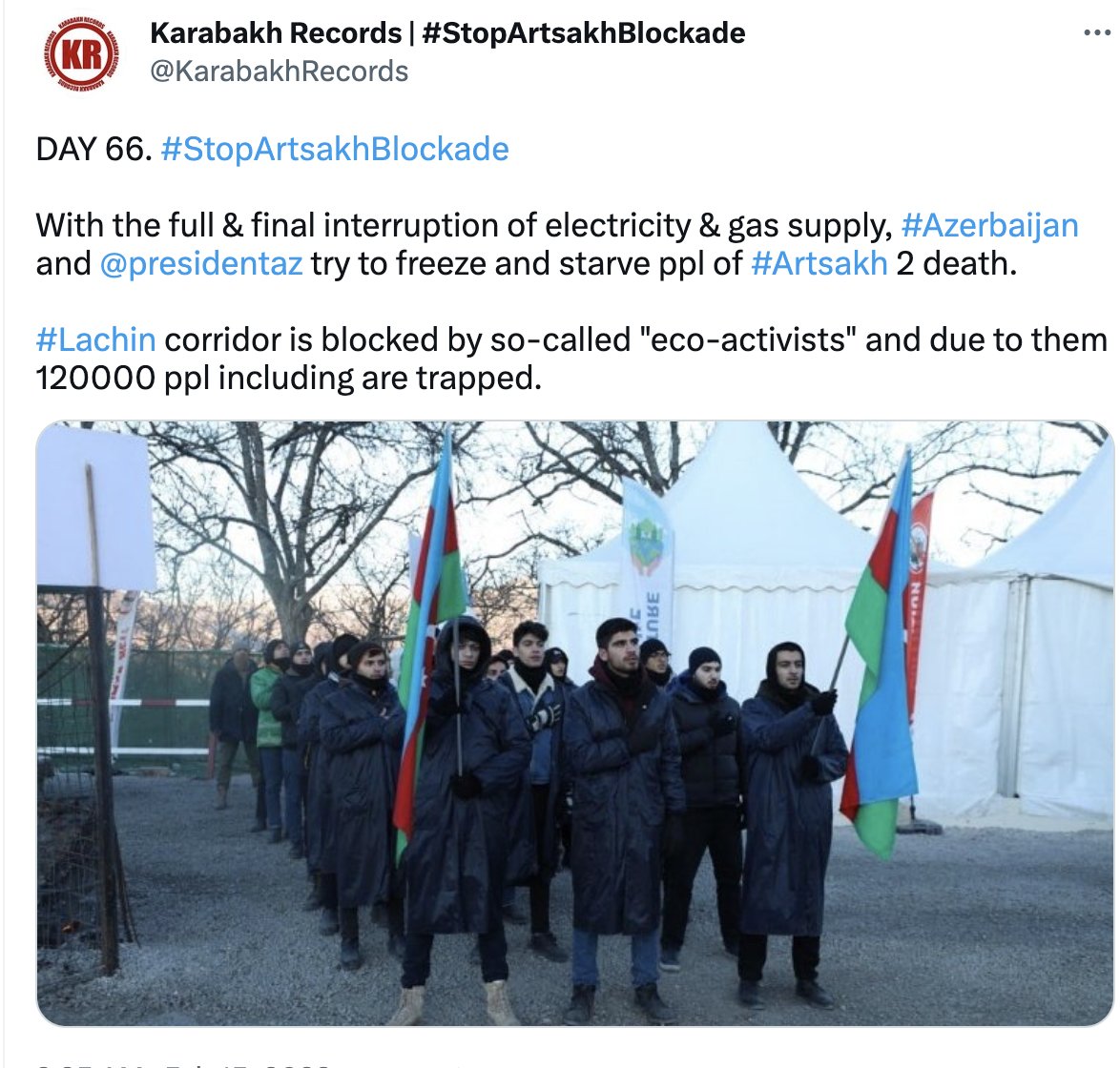 LaNelle64989432's tweet photo. What a "utopian" world we live in.
Those who #KillDenyRepeat are rewarded, those in need of help are intentionally NEGLECTED.
#StopTheDeliberateKillingsOfArmenians โ ๏ธ
#RightToLive, #RightToSelfDetermination-#HumanRights
Help #PreventGenocide
#FightRacism #StandUp4HumanRights https://t.co/HmVmhtcQ1t