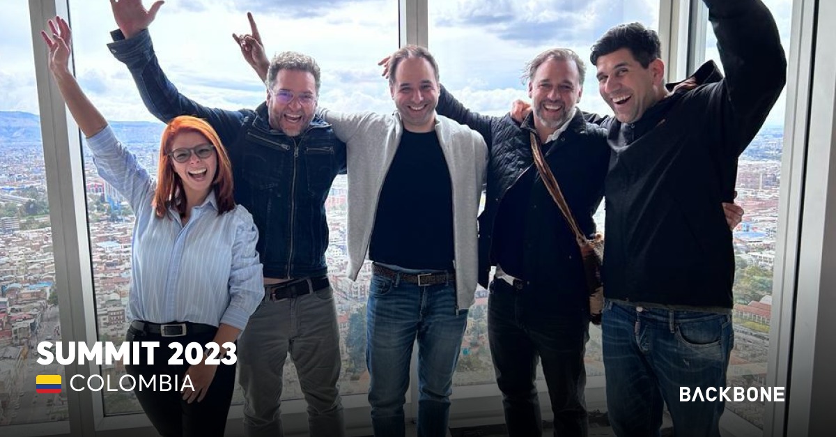 Backbone_Digi's tweet photo. 📢  Exciting news from Backbone! Our partners from all over the world gathered in Bogota, Colombia 🇨🇴  for our 2023 Summit to define our strategy for the year ahead. 
.
#digitalcompany #2023summit #Bogota #teamlatam #colombianpartners #canadianpartners #greekpartners #innovation https://t.co/GOgrTpTR6p