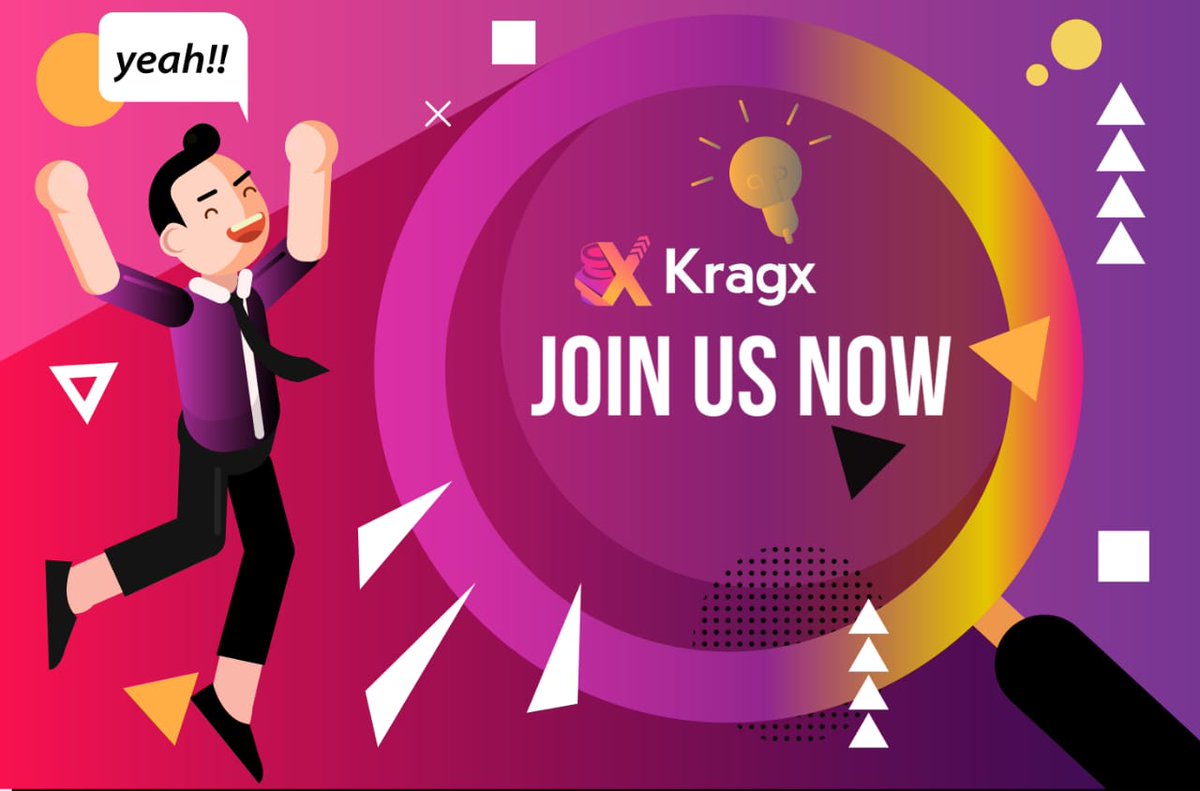 Hi folks!
Join Our Social Media
Soon we will share news stay tuned
Thanks 😊
#KRX #Kragx #Defi #cryptocurrency #Nft