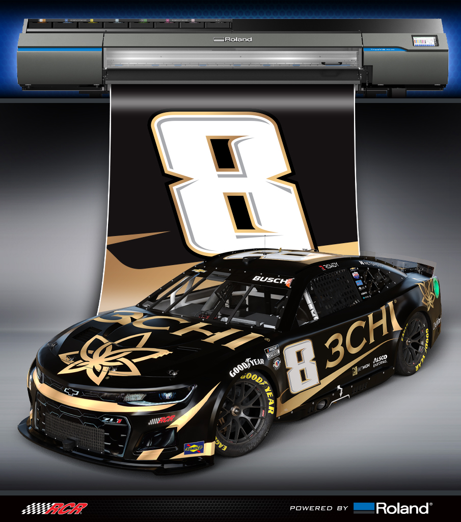 RCRracing's tweet photo. Wrap Wednesday powered by @RolandDGA.

@austindillon3 | @KyleBusch | @sheldoncreed | @_AustinHill | @3ChiCanna | @WhelenMTRS | @BennettFamilyCo | @BassProShops https://t.co/raX03AMpFZ