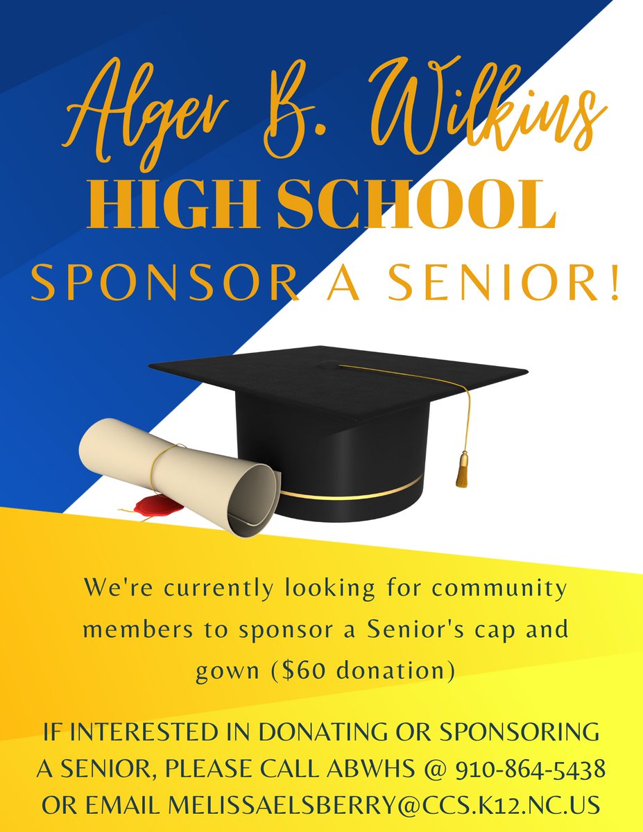 alger_high's tweet image. Thank you so much to those that have donated but we are still seeking donations for our seniors. #failureisnotanoption #ABWHS