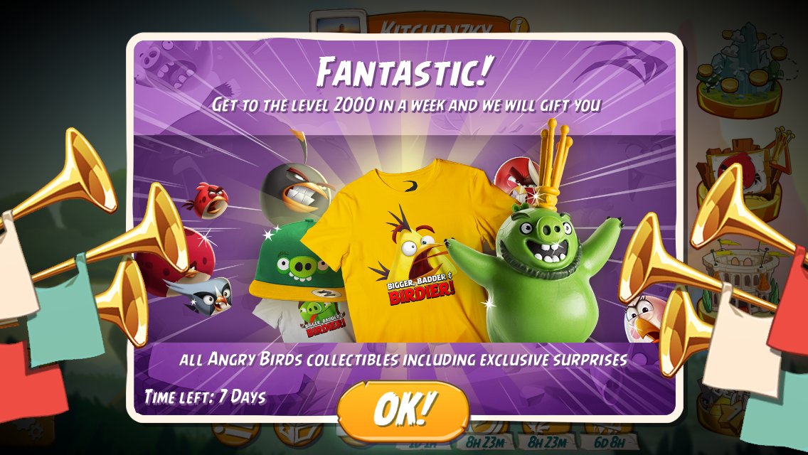 Fact #2917: A case study for Angry Birds 2 shows that at one point they were considering adding a play-to-win feature where by reaching a certain point or participating in an event, you could real life recieve rewards like merch or gift cards. Of course, nothing came out of it.