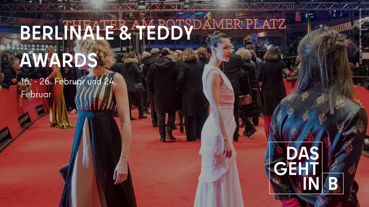 Zum 73. Mal findet die Berlinale statt. Tickets gibt es ab 13. Februar online. Ein großes Highlight im Rahmen der Berlinale ist die queere Preisverleihung der 37. Teddy Awards. ​

Tickets für die Aftershow Party in der Volksbühne gibt es hier👉 t1p.de/ma1fv