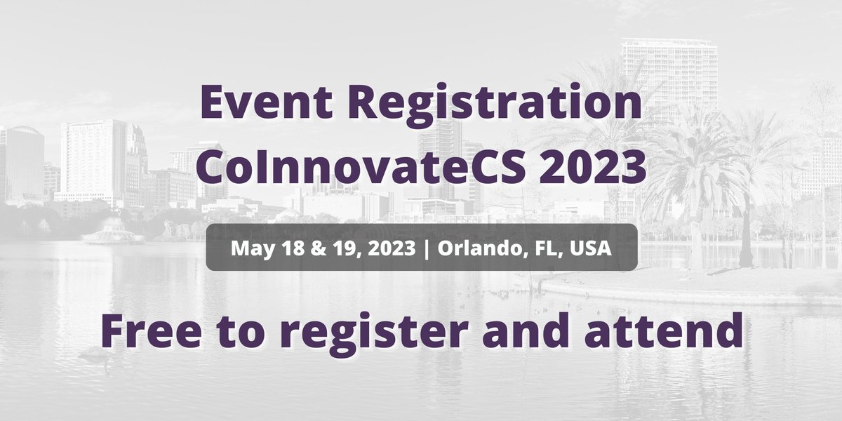 coinnovatecs's tweet photo. 📢 Registration is now OPEN!

Returning on May 18-19 #CoInnovateCS provides a unique opportunity to collaborate with experts in #compound #semiconductor manufacturing.

🎟 https://t.co/Z0ljyk5IU8
📅 May 18-19, 2023
📍  @HRGrandCypress, Orlando, FL, USA

#CSconnected #CSMANTECH https://t.co/AZFn16pnyr