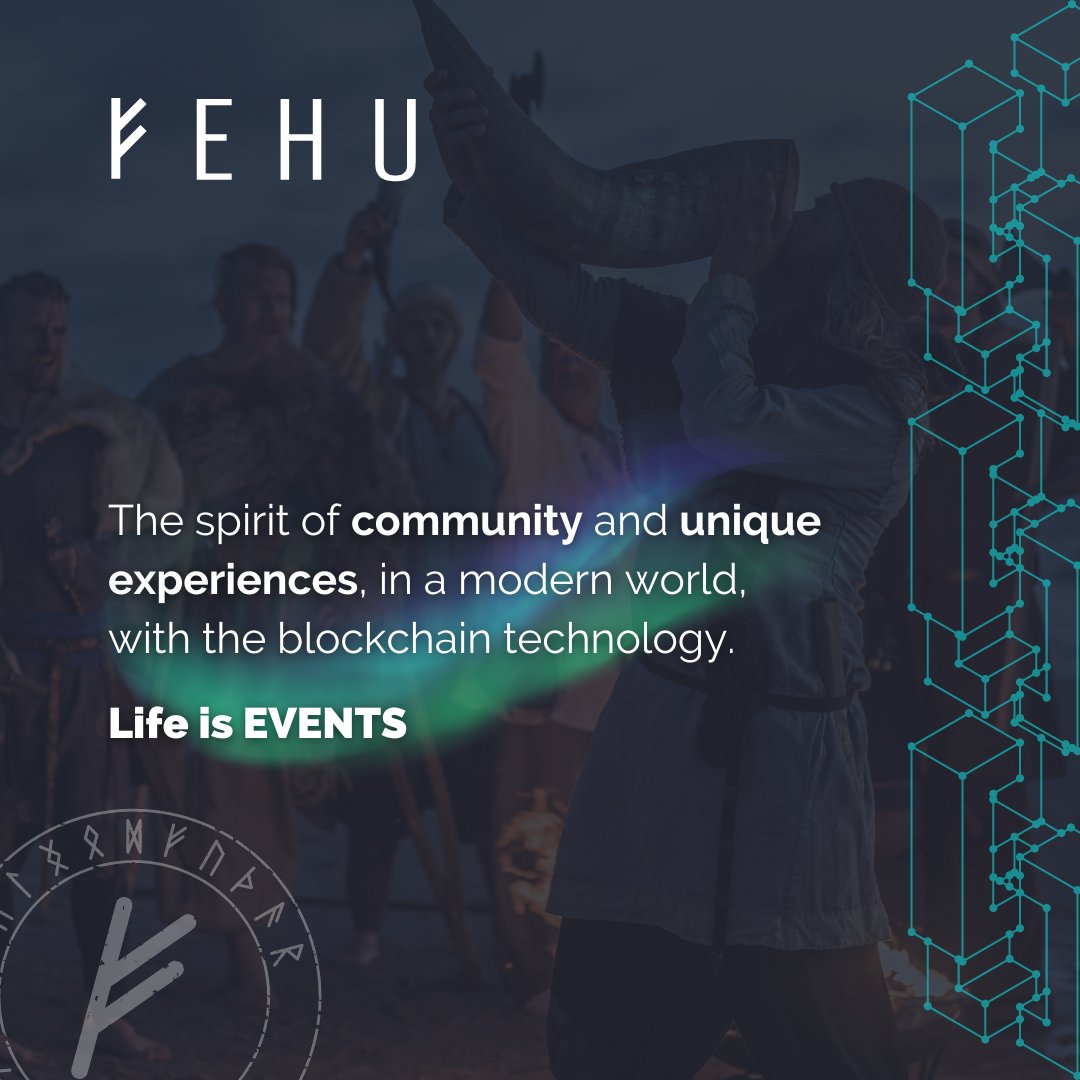 fehuapp's tweet photo. At Viking Fehu, we believe in the power of community to create unforgettable experiences.

Our blockchain-based event technology fosters engagement and creates lasting memories.

Your social life made easy with Viking Fehu!

#VikingFehu #EventTech #Community https://t.co/GOpo5C4X53