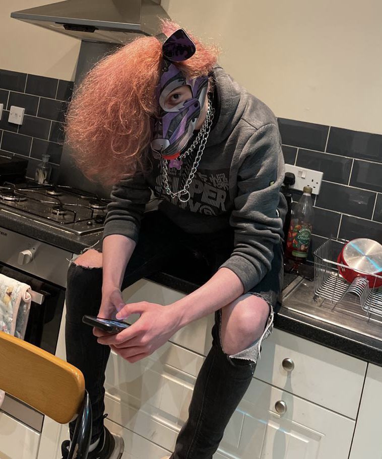 Doggo on da countertop, what da doggo doin? 🤔 

📸: @rubbercambslad