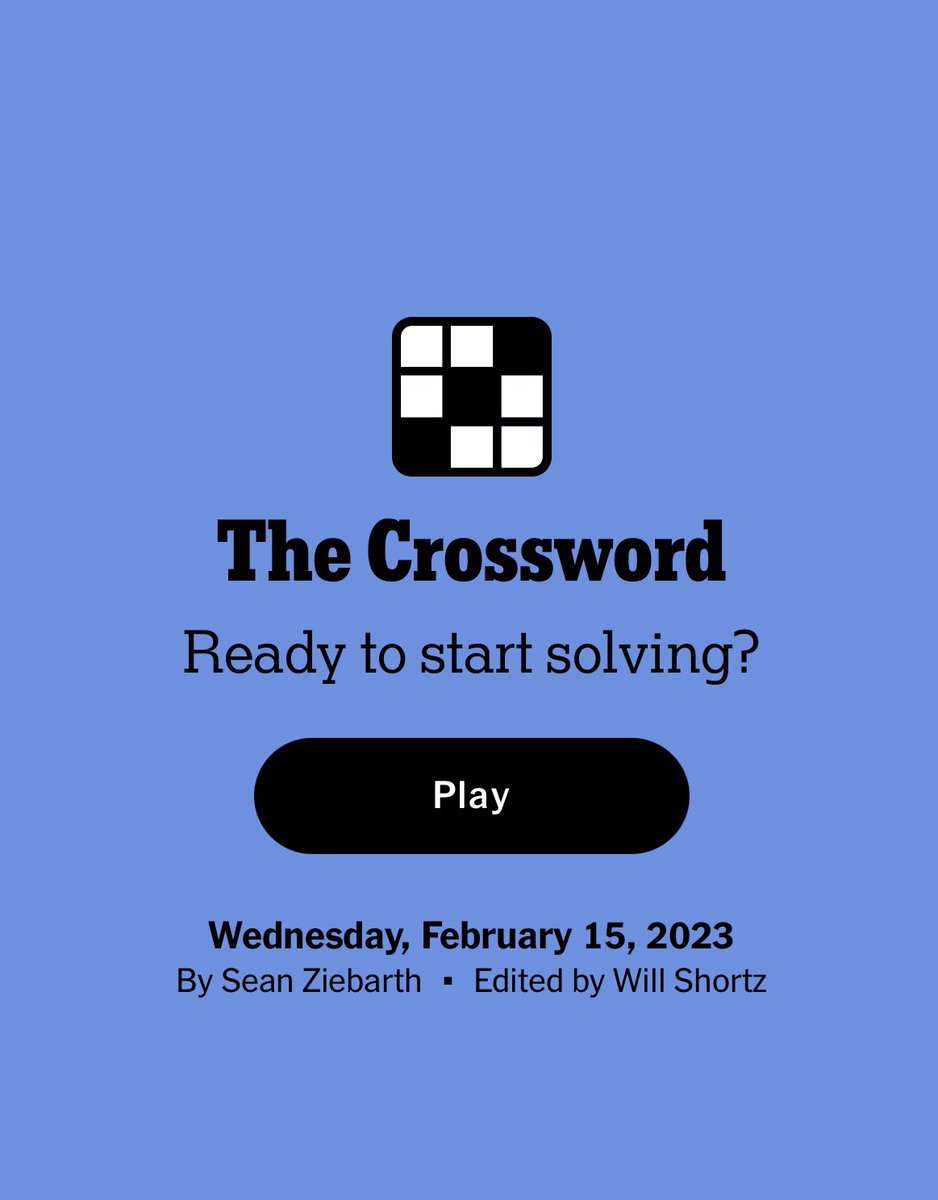Eric Saibel (@ecsaibel) on Twitter photo Absolute BOSS LEVEL when you see friend and educator extraordinaire <a href="/MrZiebarth/">Sean Ziebarth</a> spread his verbal magic to the <a href="/nytimes/">The New York Times</a>!!! Whether I solve it or get stumped, I’m pumped! <a href="/davidtedu/">David Theriault</a> Absolute BOSS LEVEL when you see friend and educator extraordinaire <a href="/MrZiebarth/">Sean Ziebarth</a> spread his verbal magic to the <a href="/nytimes/">The New York Times</a>!!! Whether I solve it or get stumped, I’m pumped! <a href="/davidtedu/">David Theriault</a>