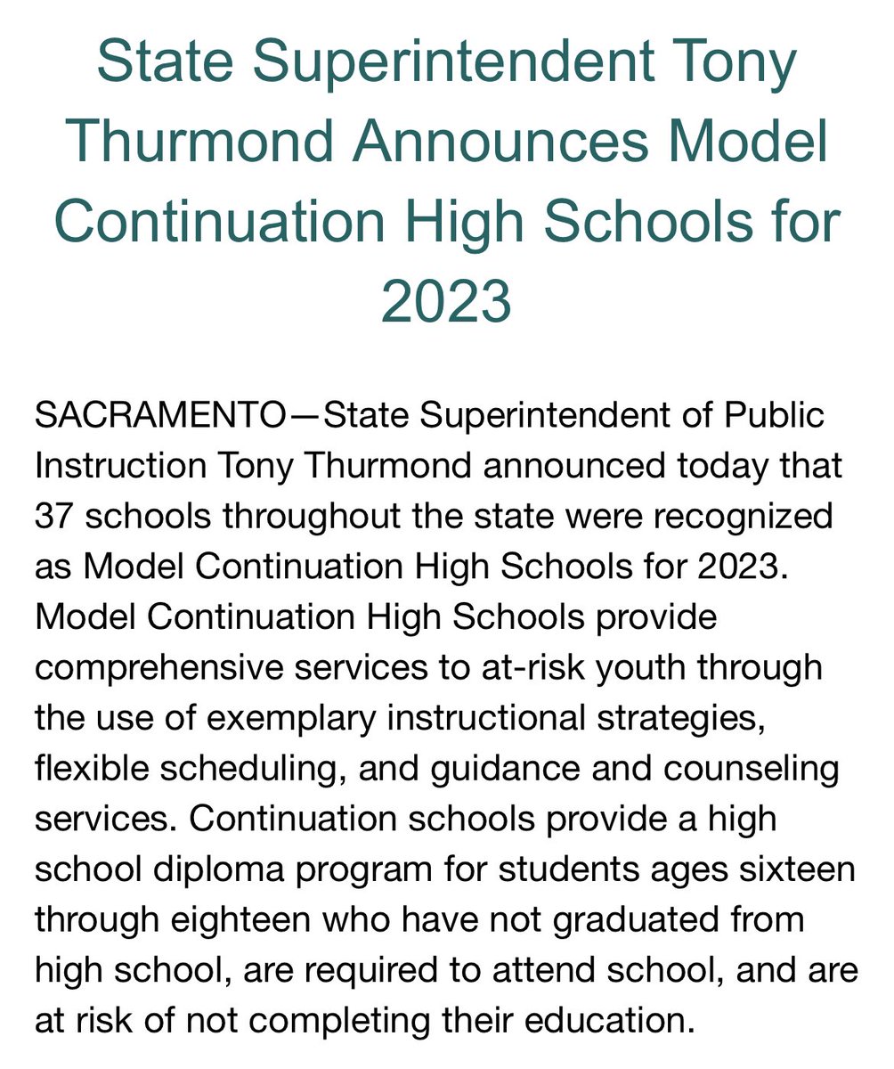 CM_LisaKaplan's tweet photo. Congrats to #DiscoveryHS Bulldogs on being recognized by the CA Dept of Education as a Model Continuation HS. I’m so proud of our staff on providing exceptional opportunities for their students to pursue academic & social success. @NatomasUSD @natomasbuzz https://t.co/XCA0GOSgoA