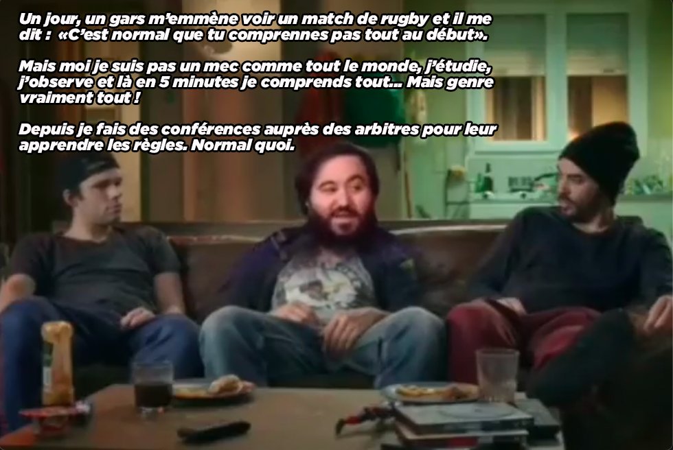 #TOP14
Un jour Oussama Ammar est venu voir un match de rugby... Le reste appartient à l'histoire 😁