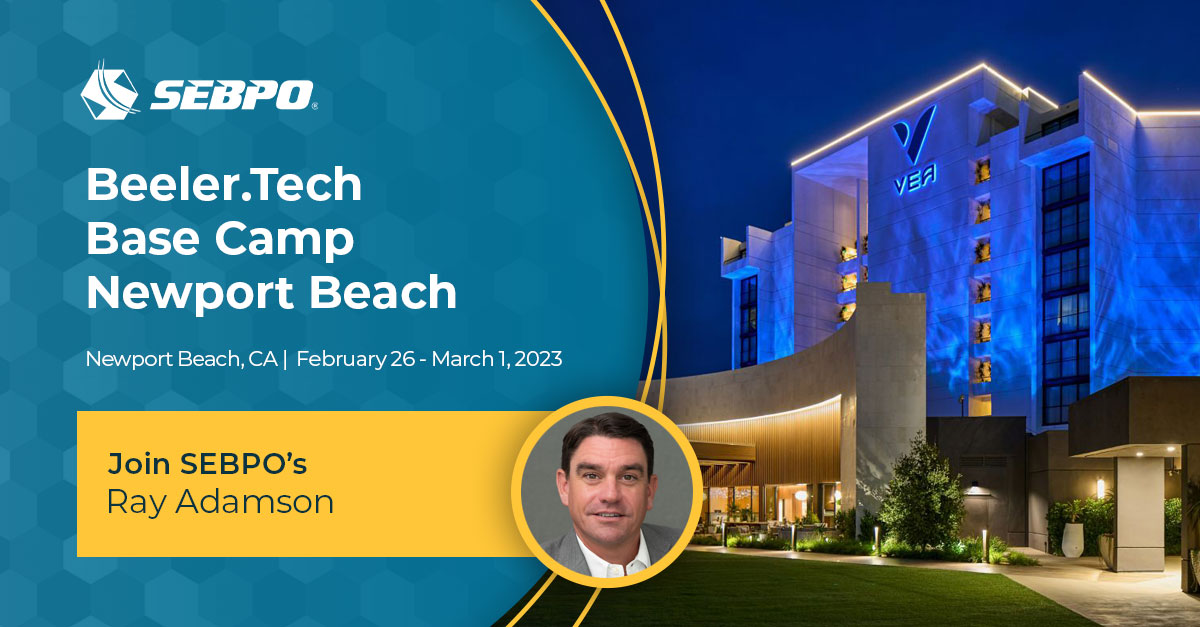 SEBPO_us's tweet image. Hang loose w/Ray at @BeelerTech #BaseCamp2023 in Newport Beach, CA, from 2/26-3/1 as they learn to address critical issues, discuss valuable solutions to some of the publishing community&apos;s most demanding challenges, &amp;amp; identify growth opps. bit.ly/3YKpPpO

#SEBPO