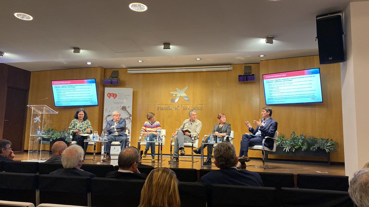 💡Avui a #CatalunyaFutura s'han compartit moltes propostes inspiradores sobre com abordar els reptes territorials a través de la transformació i la col·laboració entre actors.

📌El #TercerSector està a punt per fer créixer les #AgendesCompartides i garantir-ne l’impacte social.