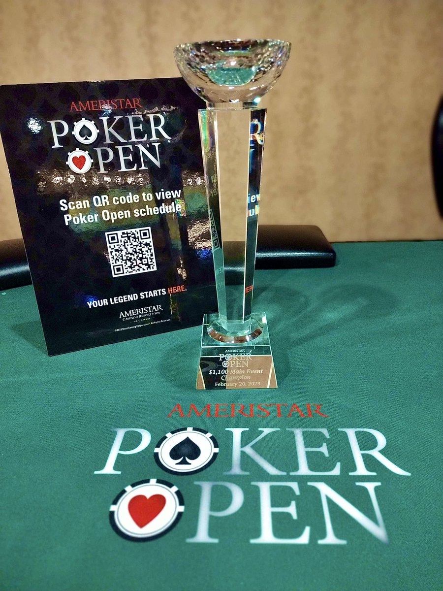 The $1,100 Main Event kicks off this Friday 2/17 at 12pm <a href="/AmeristarSC/">Ameristar SC</a>. Who will take home the hardware this event? Will we have a repeat winner <a href="/AudrainPoker/">Chris Audrain</a> maybe <a href="/copelandpoker/">Jeff Copeland</a> maybe one of local ladies <a href="/MarykSt55/">Mary K Sturges</a> or <a href="/LilyKiletto/">LilyTheFairyFromMars</a> who’s your horse #stl?