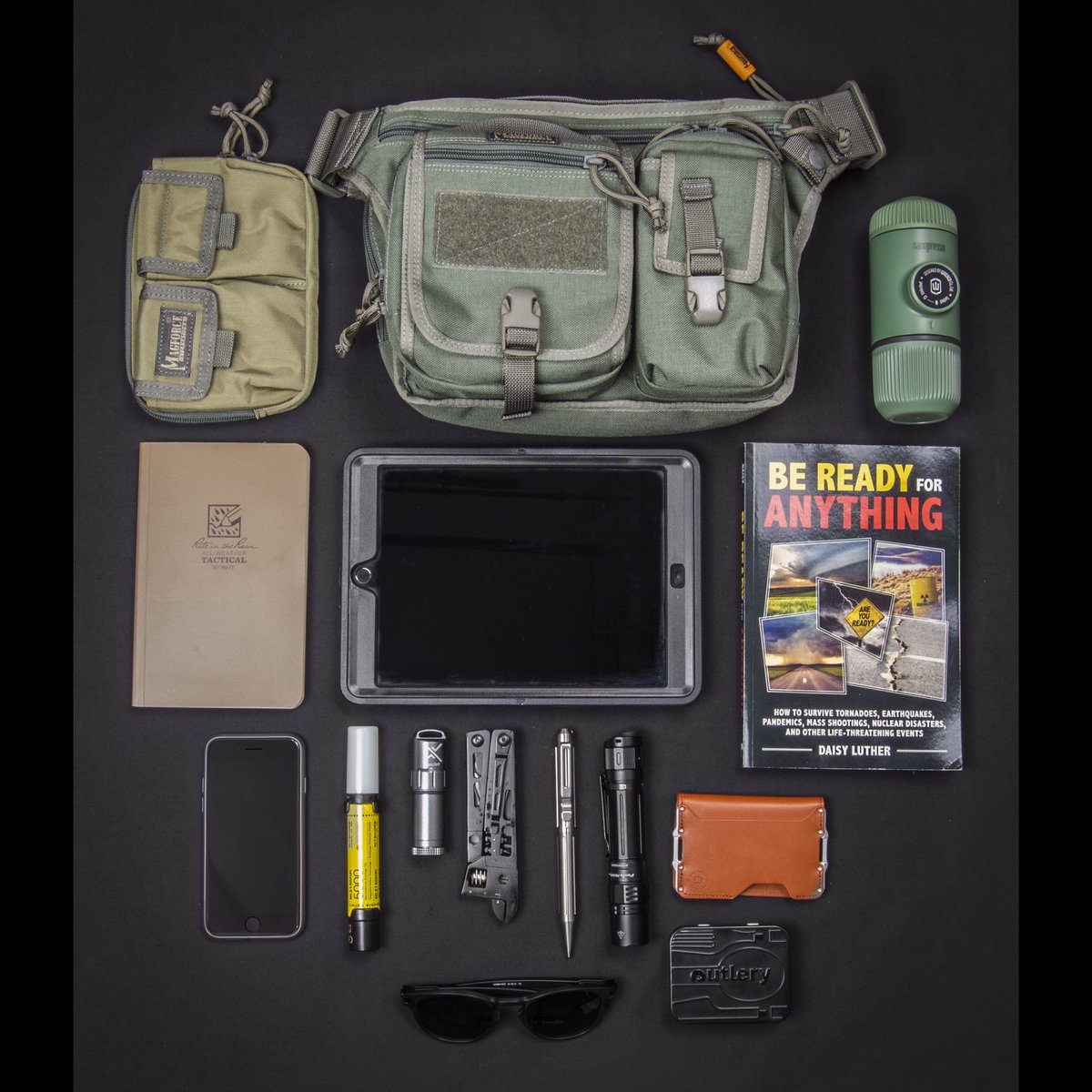 HeinnieHaynes's tweet photo. The Magforce Catch Waistpack is one serious quality EDC bag! A Denier rating of 1050 and 1200 for the waterproof version shows it has qualities way above the norm! https://t.co/gIZt217geU