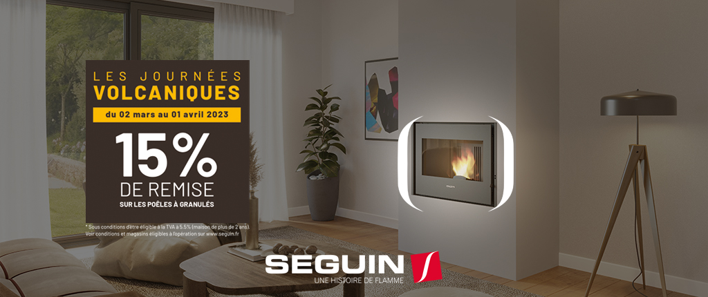 FlamDeco's tweet photo. Du 2 Mars au 1er Avril, c'est le retour des volcaniques de Seguin !
Jusqu’à 15% de remise sur une sélection de poêles à granulés !
N’attendez plus et venez nous rendre visite !
Comme nous, profitez de la chaleur de la flamme et de l’ambiance que procure un chauffage au bois. https://t.co/WBvksiA1CK