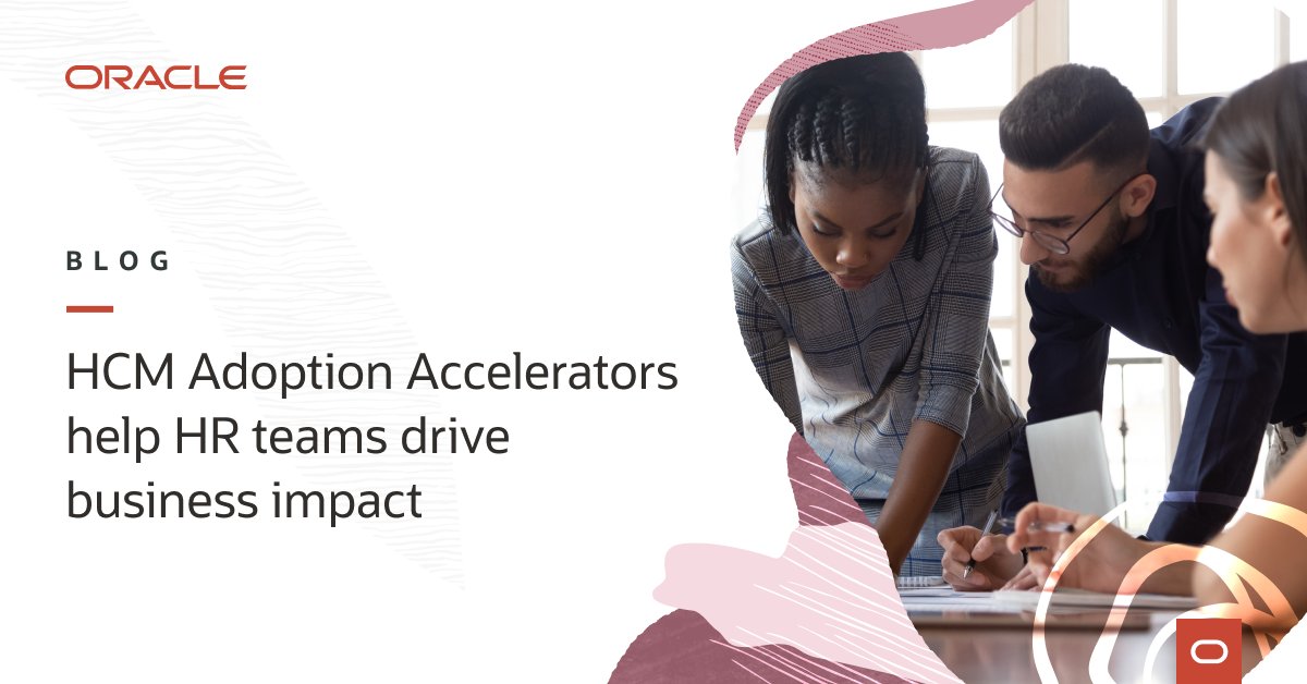 fteter's tweet photo. No matter how the market shifts, @OracleCloudHCM is there for you. New Adoption Accelerators help customers quickly adopt the capabilities they need to support changing workforce expectations and deliver faster business impact. #CloudHCM https://t.co/4uWL8VbYaK https://t.co/apYs5pWKK6