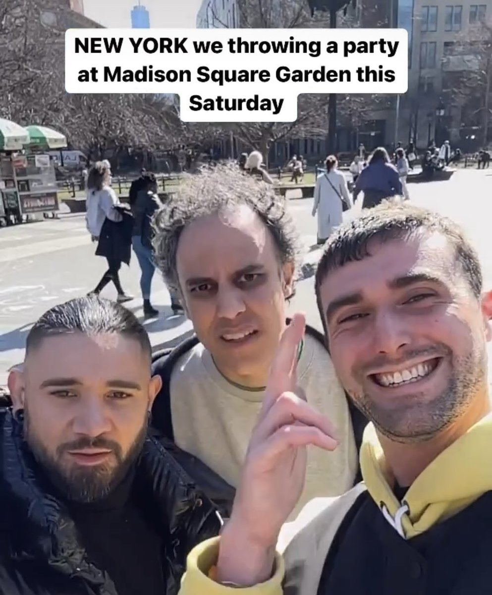 PANGBOURNE HOUSE MAFIA IS PLAYING MSG ON SATURDAY 🗽🗽🗽

Tix on sale 1PM ET ticketmaster.com/event/3B005E3B…